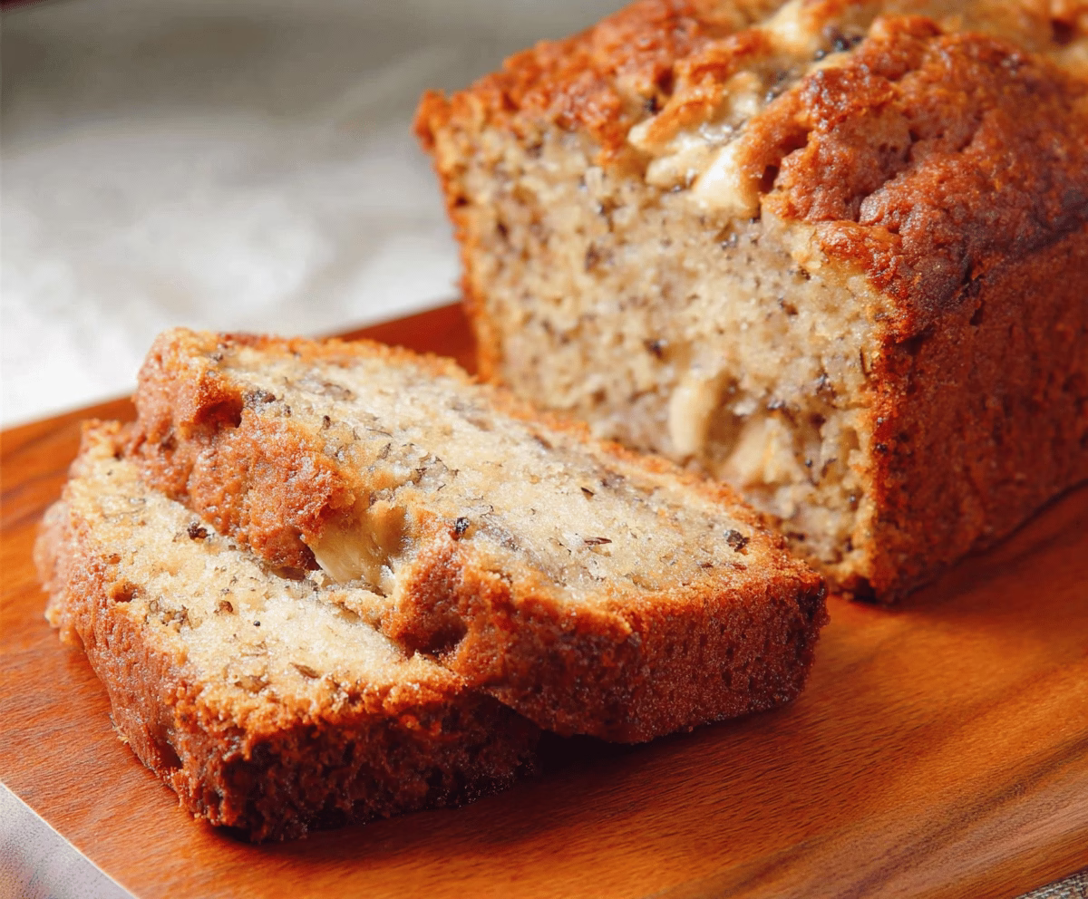 Easy Homemade Banana Bread Recipe