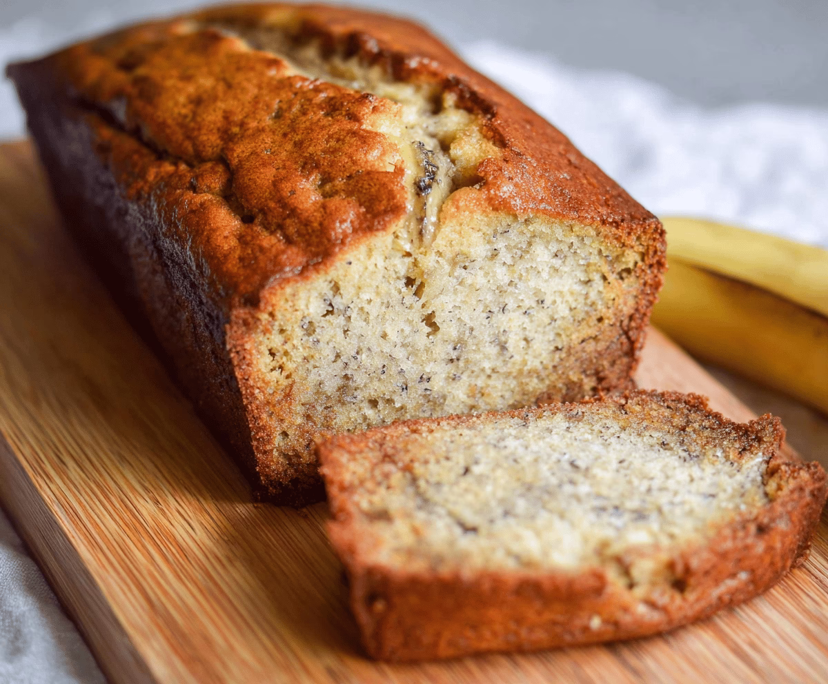 Easy Homemade Banana Bread Recipe