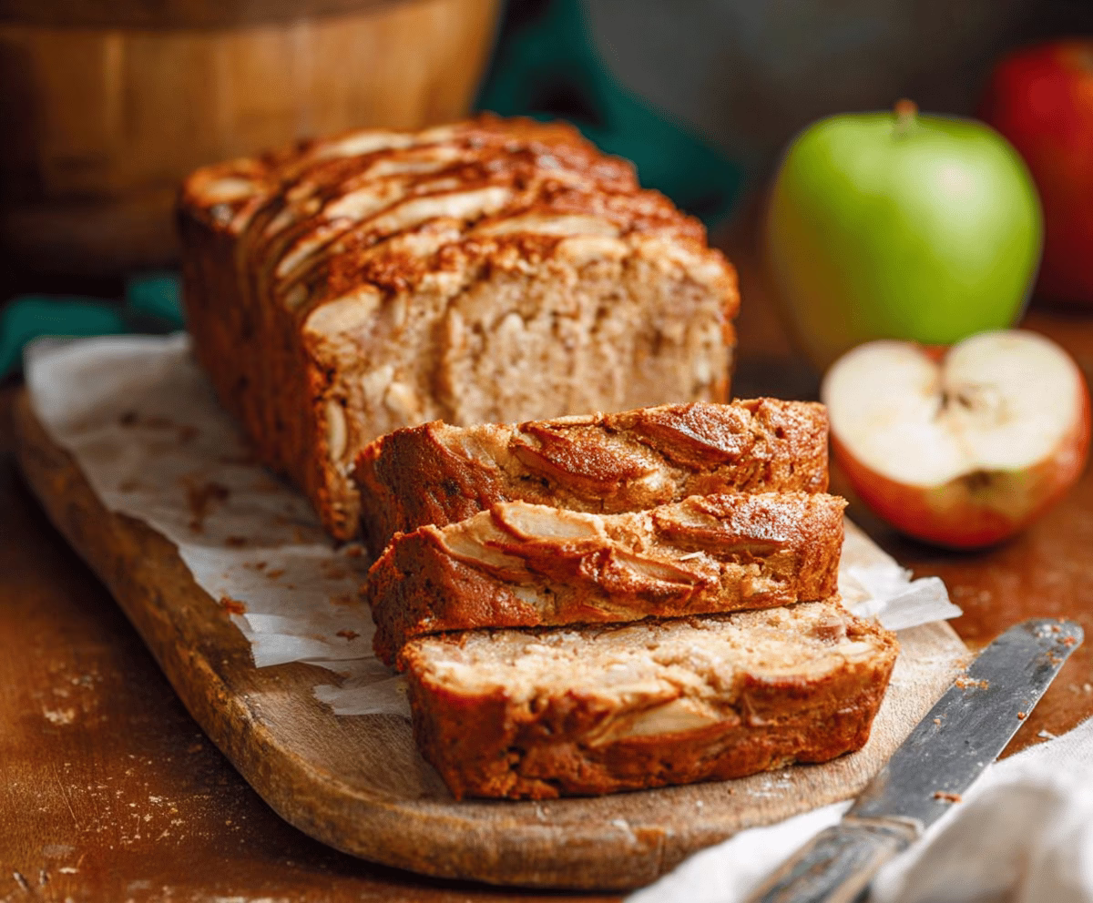 Easy Homemade Apple Bread Recipe