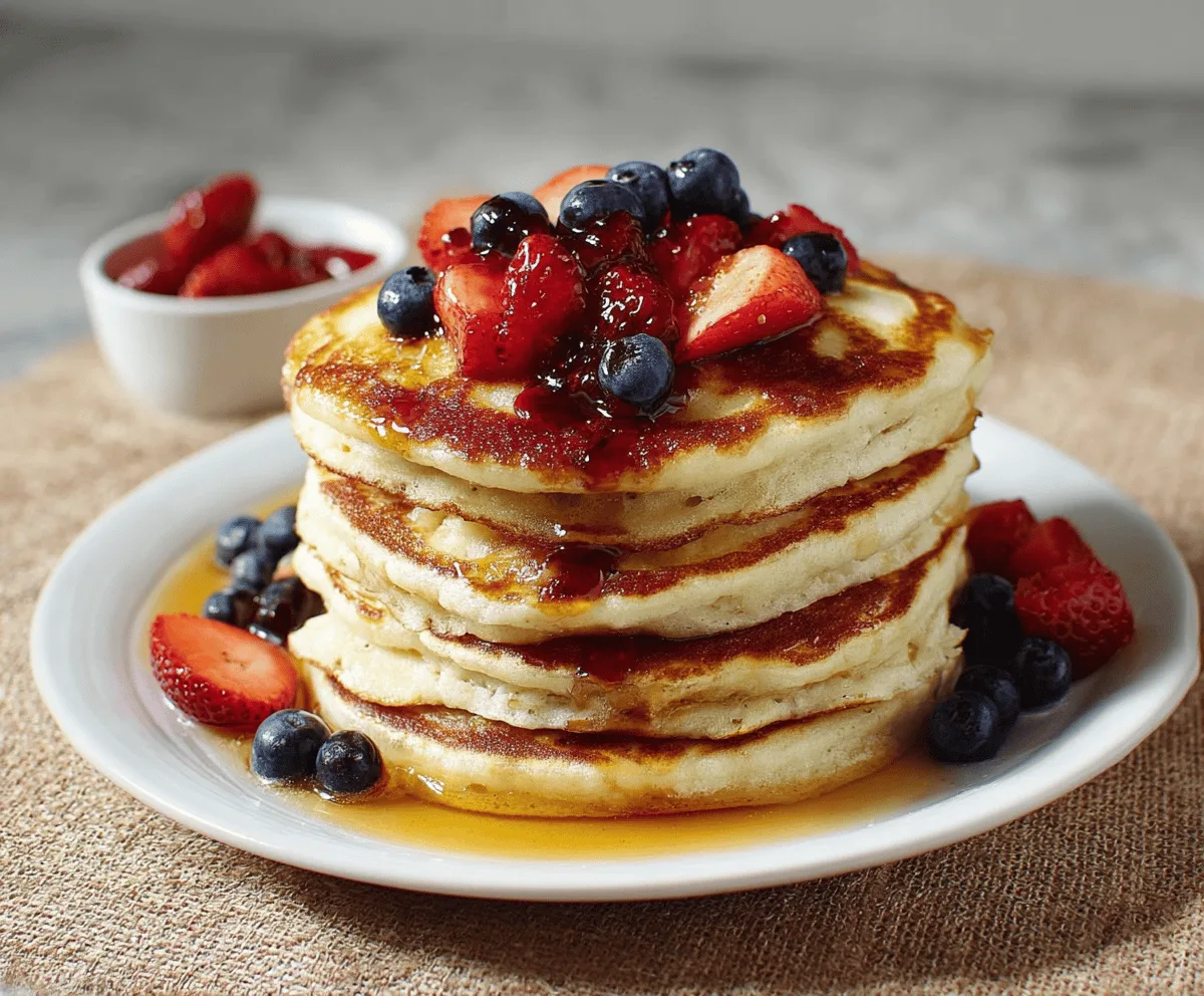 Fluffy Pancakes Recipe for Perfect Breakfast