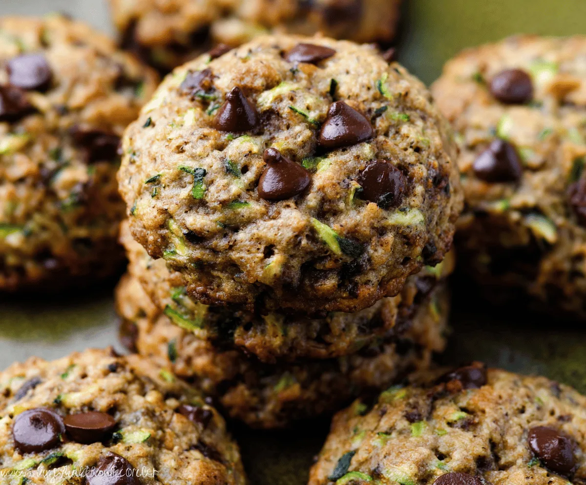 Moist Zucchini Chocolate Chip Cookies Recipe