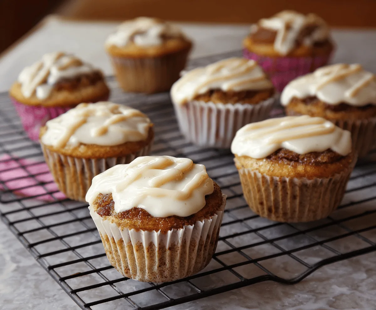 Easy Cinnamon Roll Cupcakes Recipe