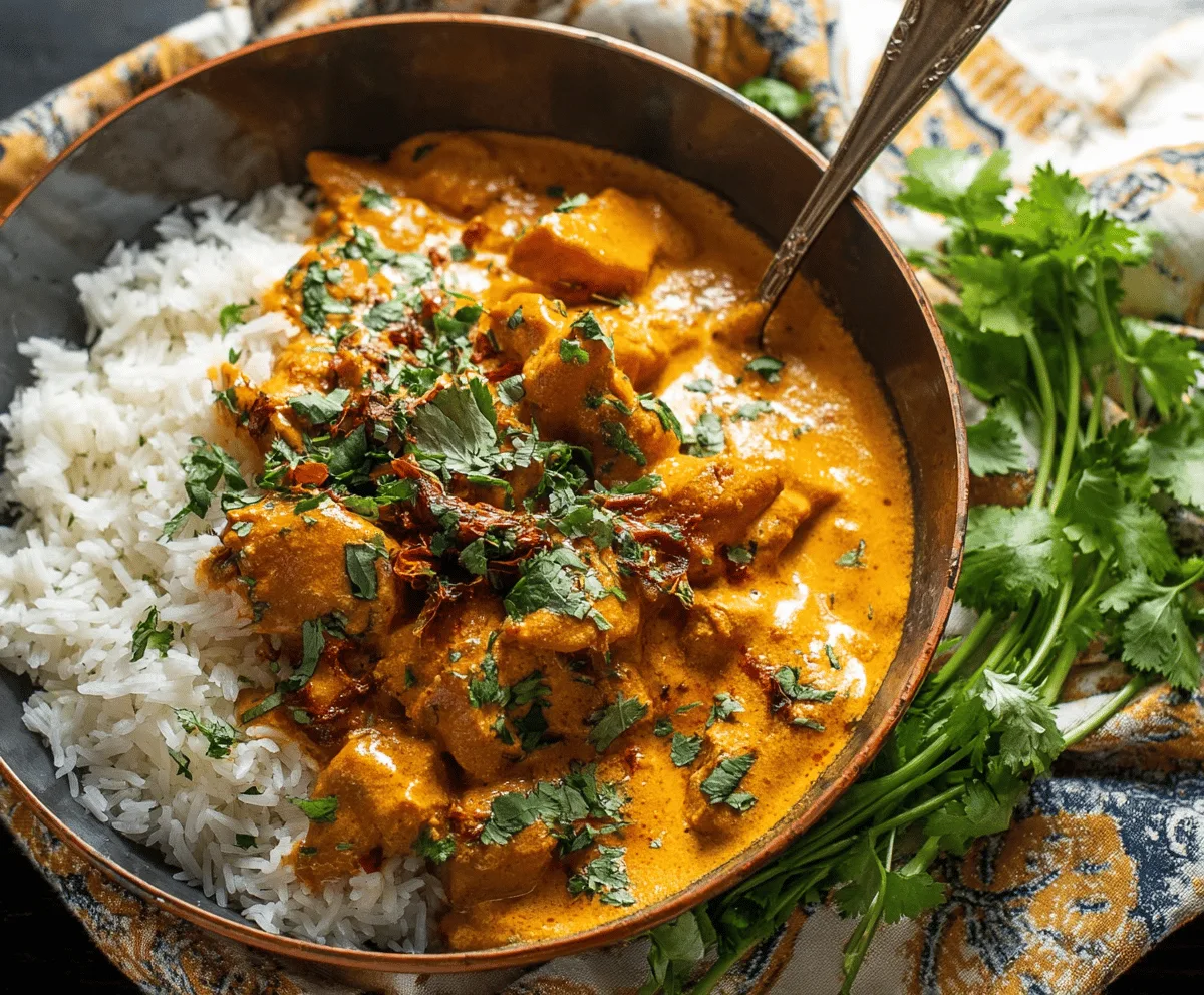Creamy Butternut Squash Butter Chicken