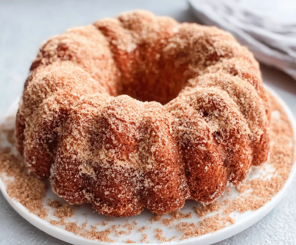 Easy Apple Cider Donut Cake Recipe
