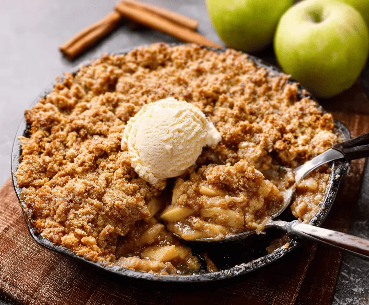 Easy Apple Crumble Recipe