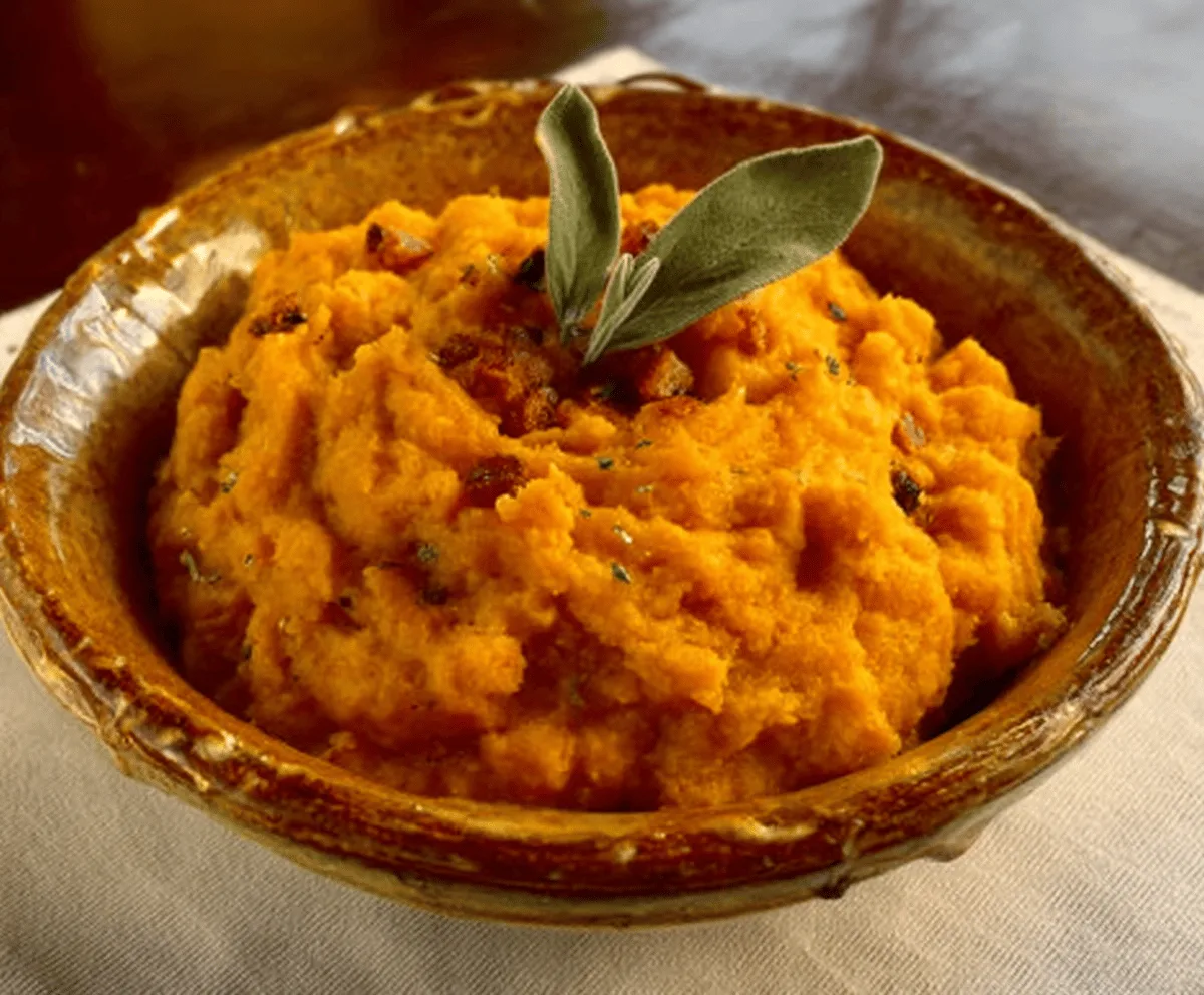 Creamy Brown Butter Mashed Sweet Potatoes
