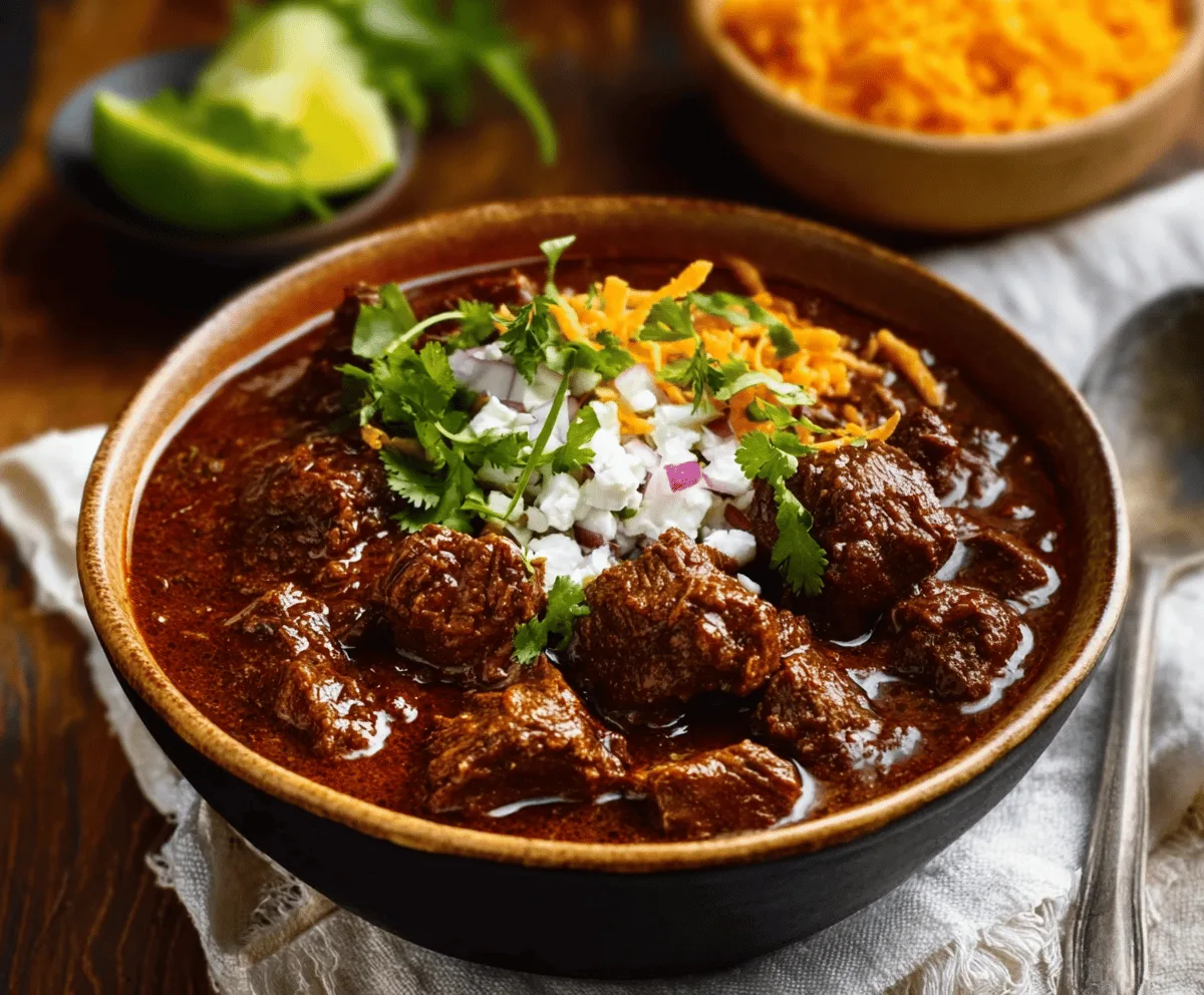 Easy Chili Colorado Recipe