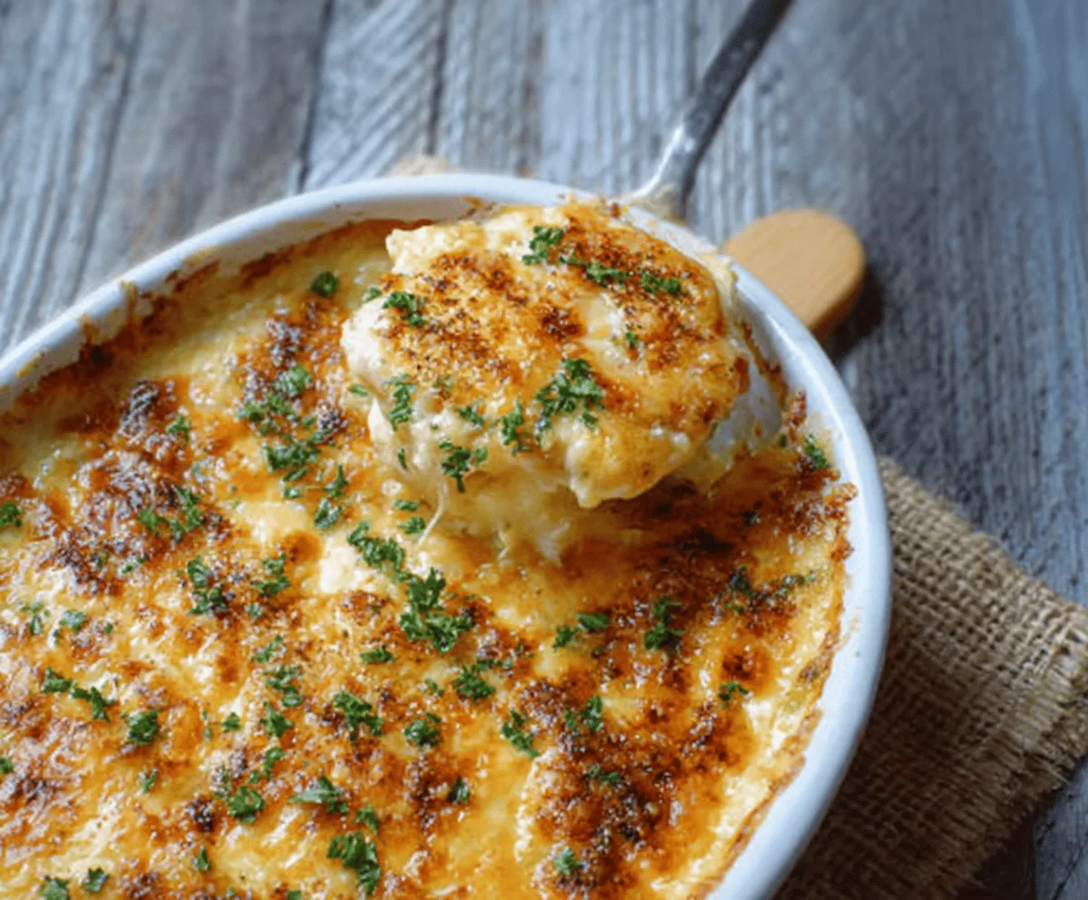 Copycat Ruth’s Chris Potatoes Au Gratin