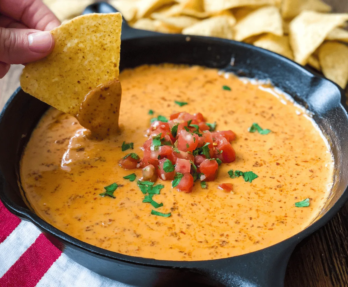 Copycat Chili’s Skillet Queso Dip