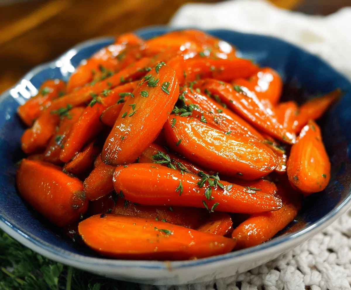 Sweet Glazed Carrots Recipe