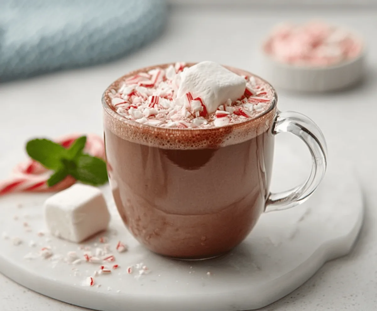 Easy Peppermint Hot Cocoa Mix