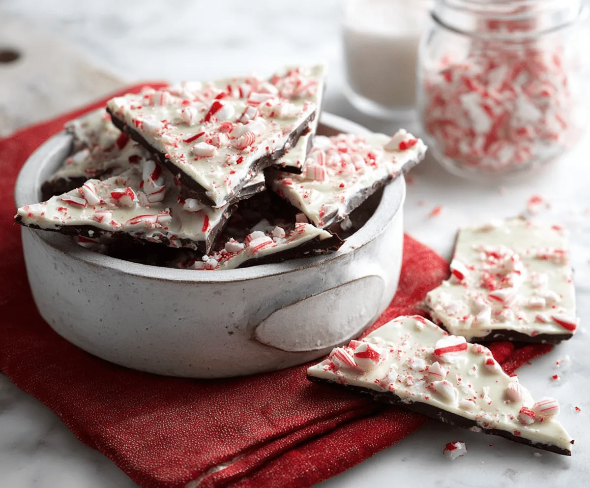Easy Salted Peppermint Bark Recipe