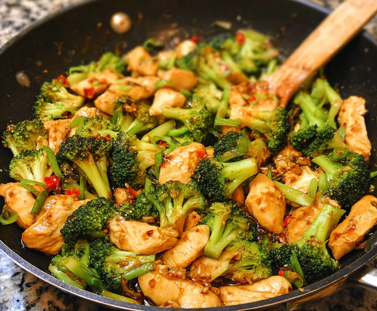 Easy Chicken Broccoli Stir-Fry