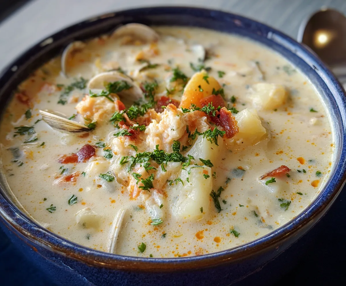 Easy Hearty Clam Chowder Recipe