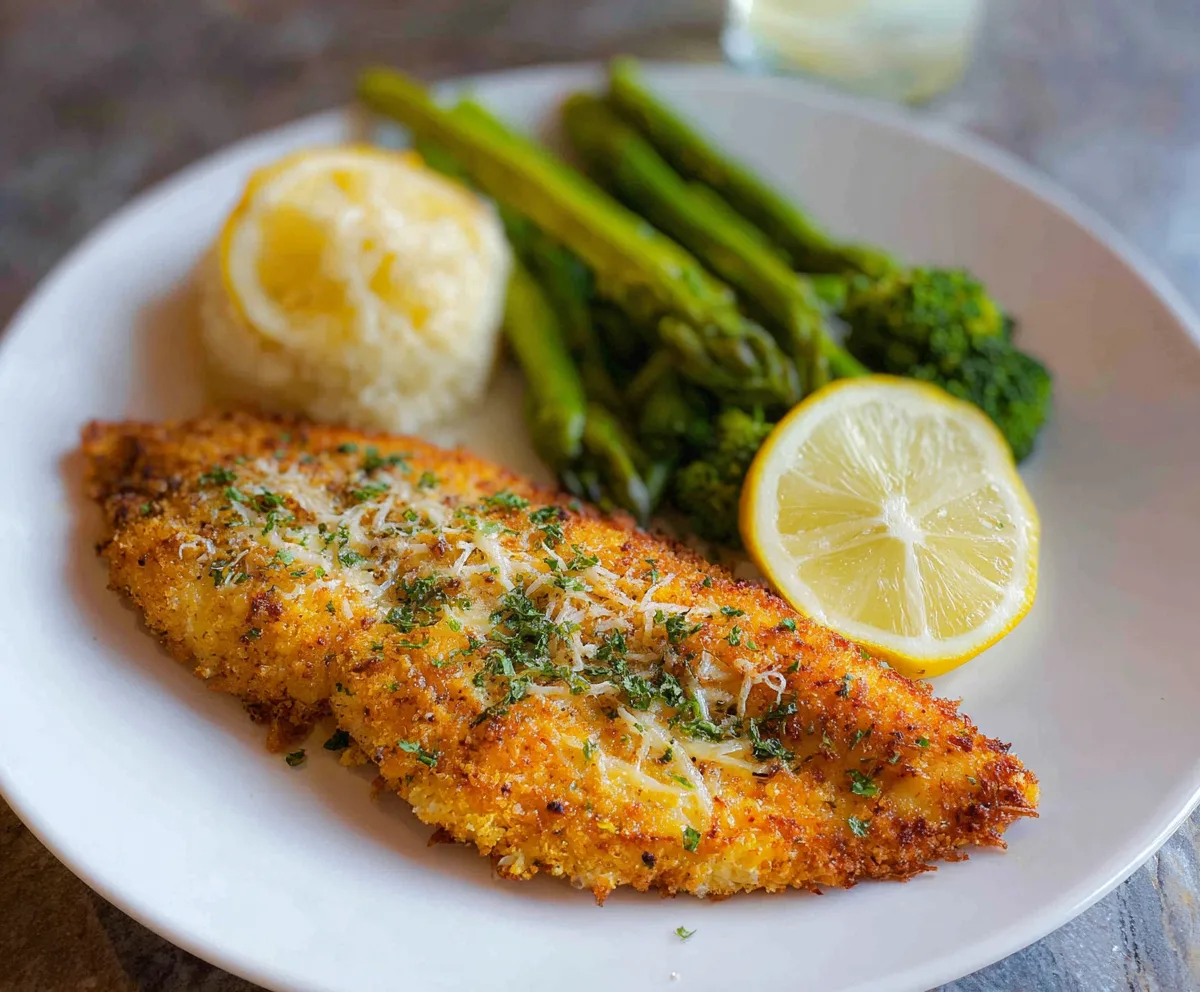 Crispy Parmesan Tilapia Recipe