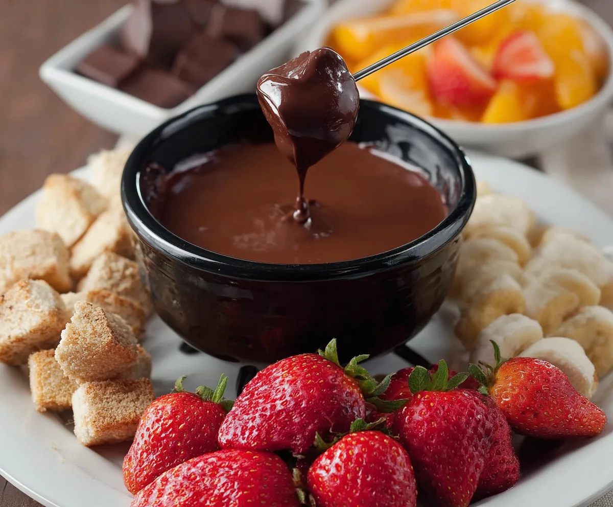 Easy & Delicious Chocolate Fondue