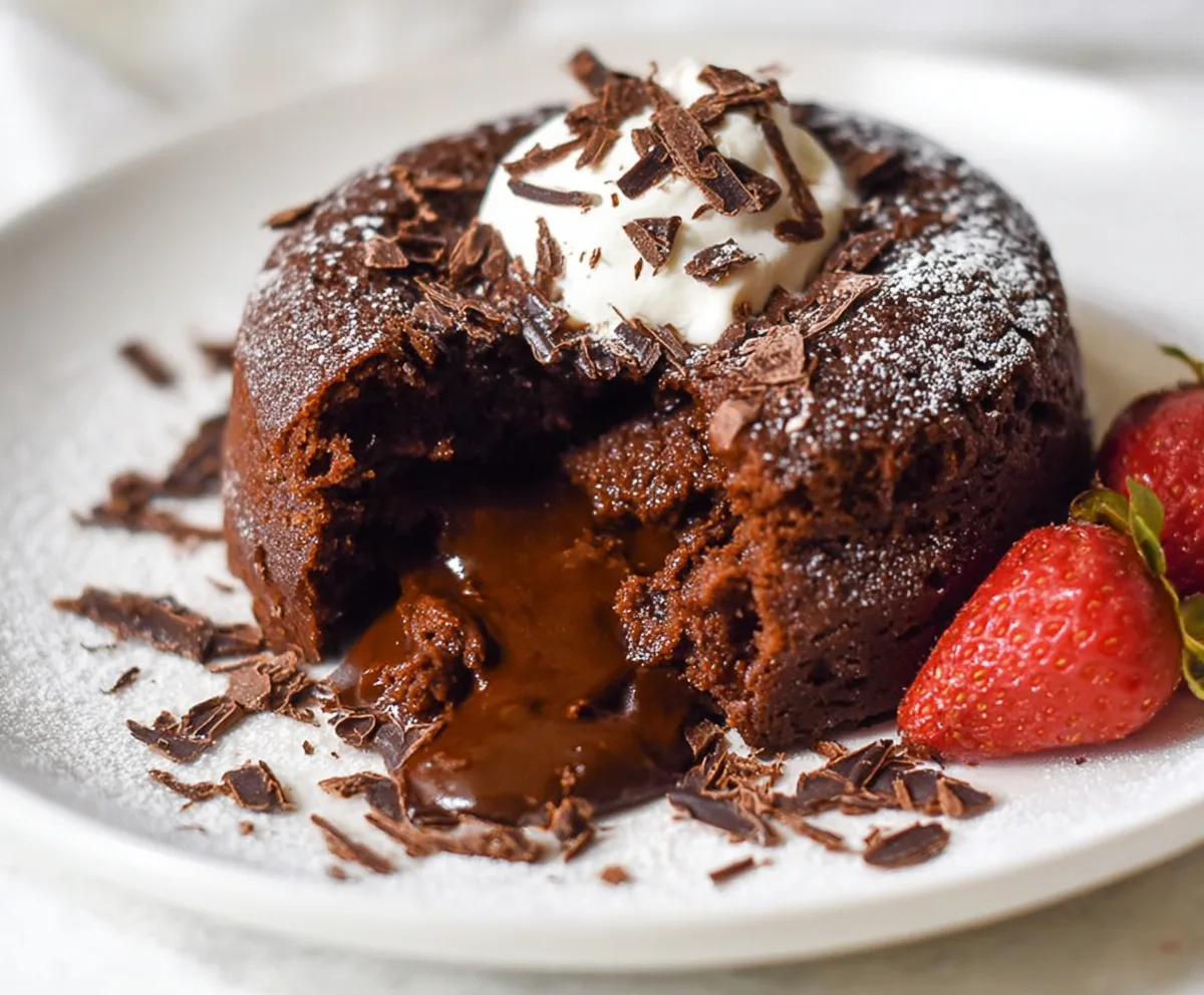 Easy Decadent Chocolate Lava Cakes