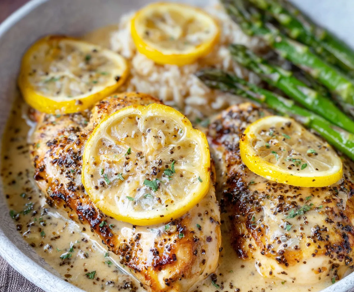 Easy Healthy Lemon Pepper Chicken