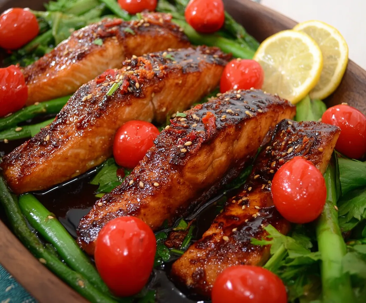 Easy Honey Soy Salmon