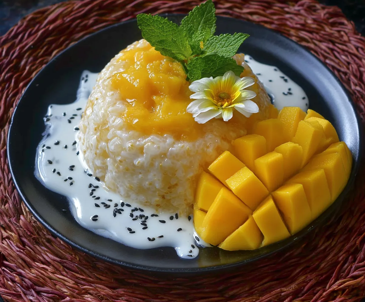 Easy Mango Sticky Rice Pudding
