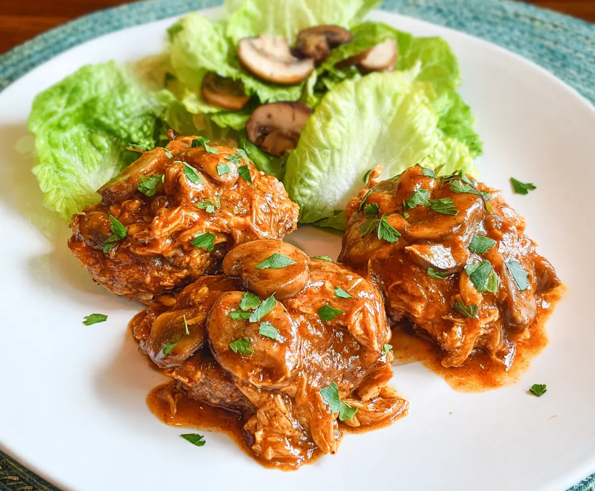 Easy Buffalo Chicken Lettuce Wraps