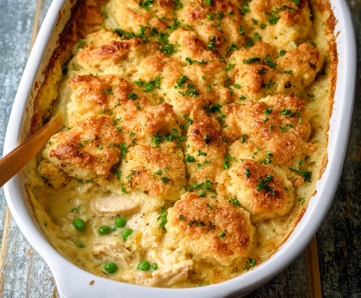 Easy Chicken and Dumplings Casserole