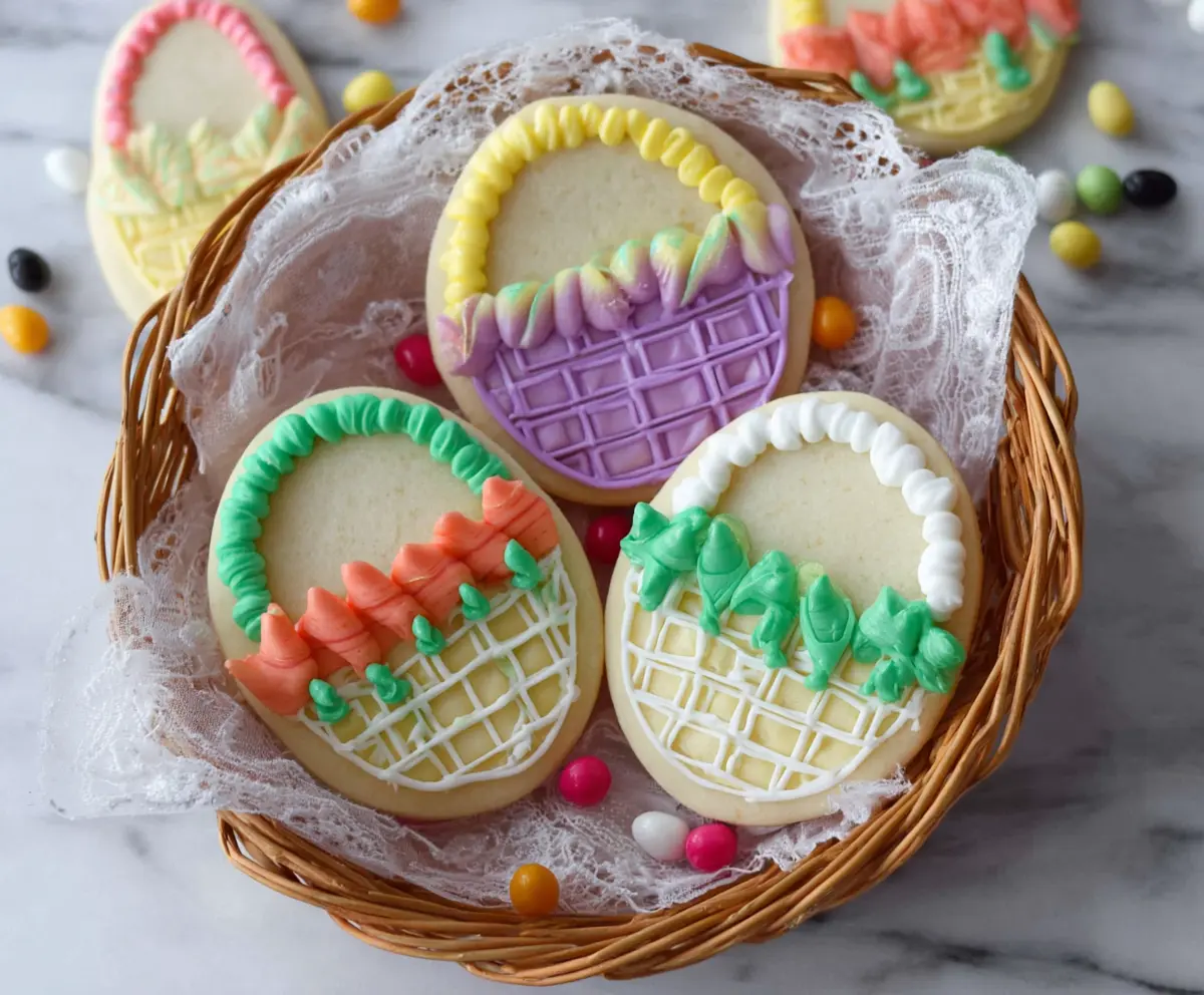 Easter Basket Sugar Cookies Recipe