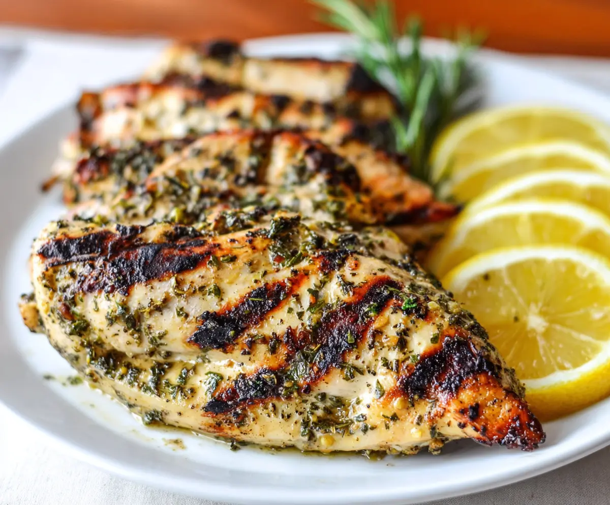 Lemon Herb Grilled Chicken Recipe
