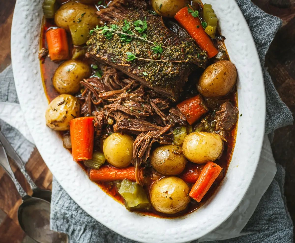 Easy Mississippi Pot Roast Recipe