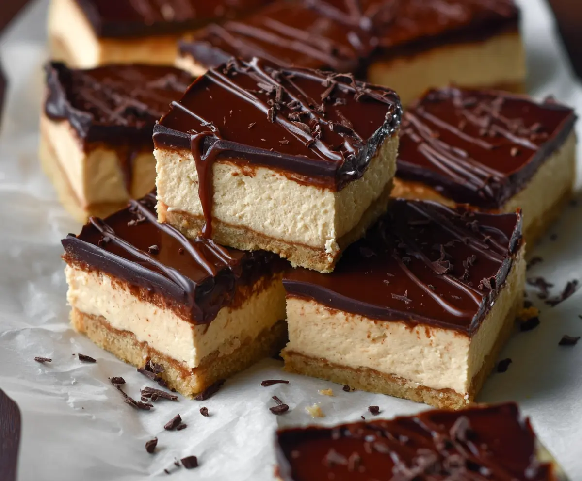 Creamy Non Alcoholic Irish Cream Bars