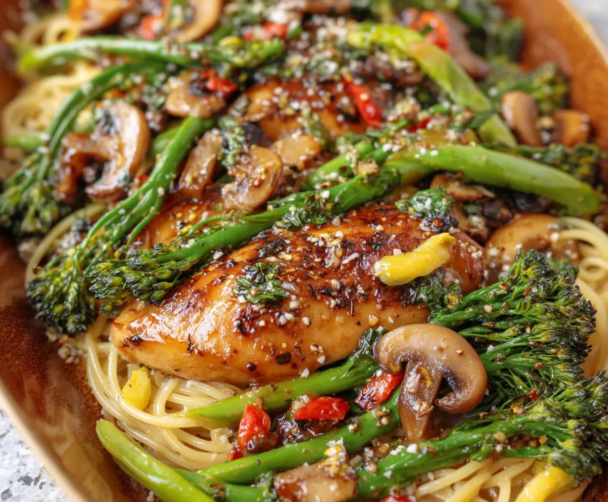 Easy Sheet Pan Teriyaki Chicken