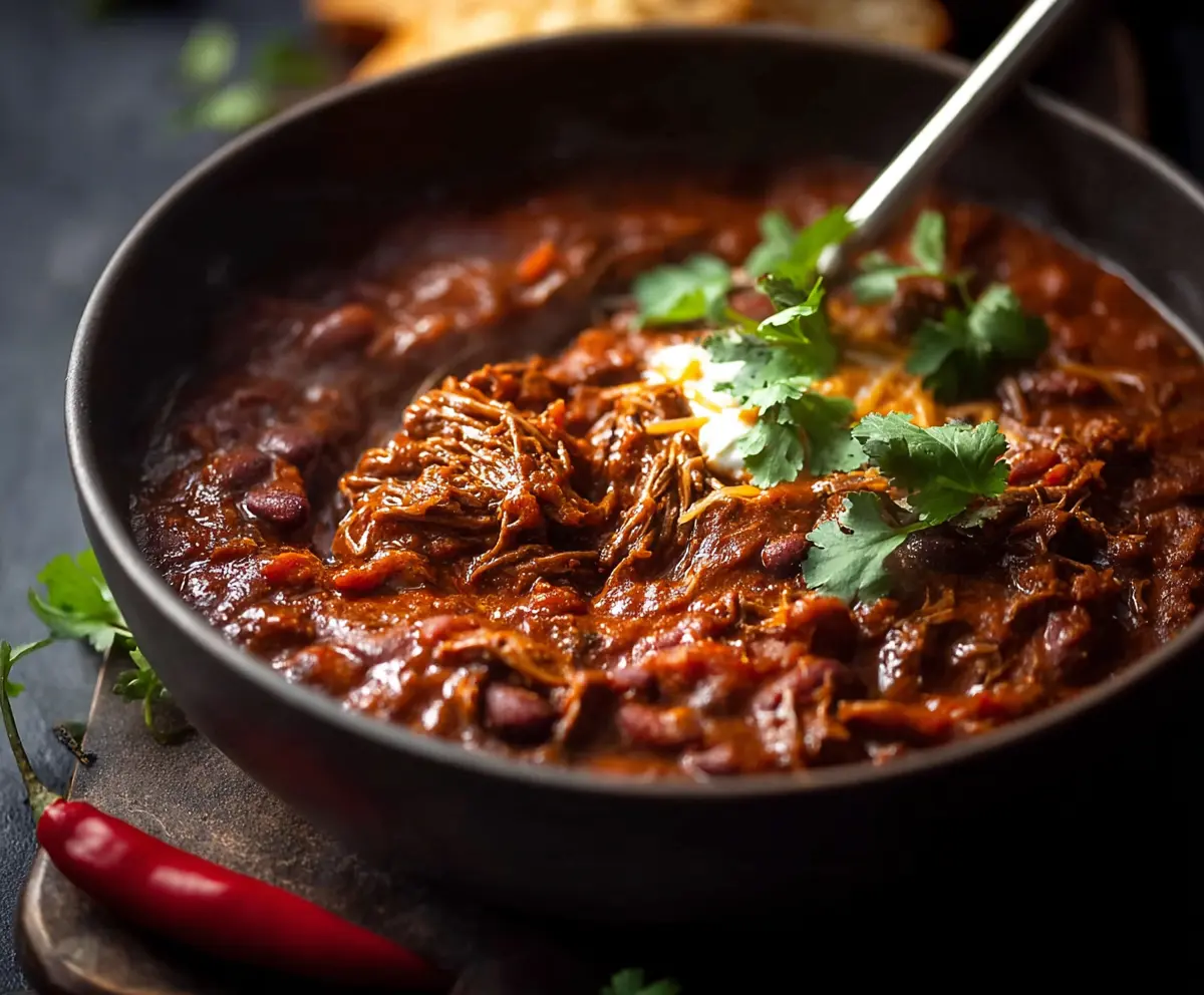 Easy Slow Cooker Chili Con Carne
