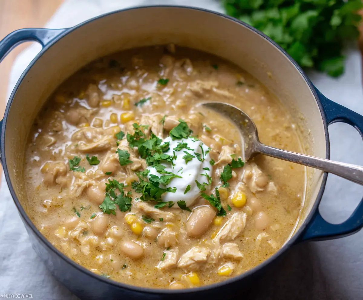 Easy White Chicken Chili Recipe