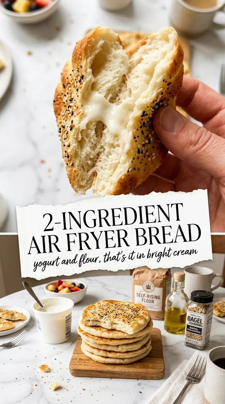 Bread Recipe Air Fryer, golden, crispy, fluffy