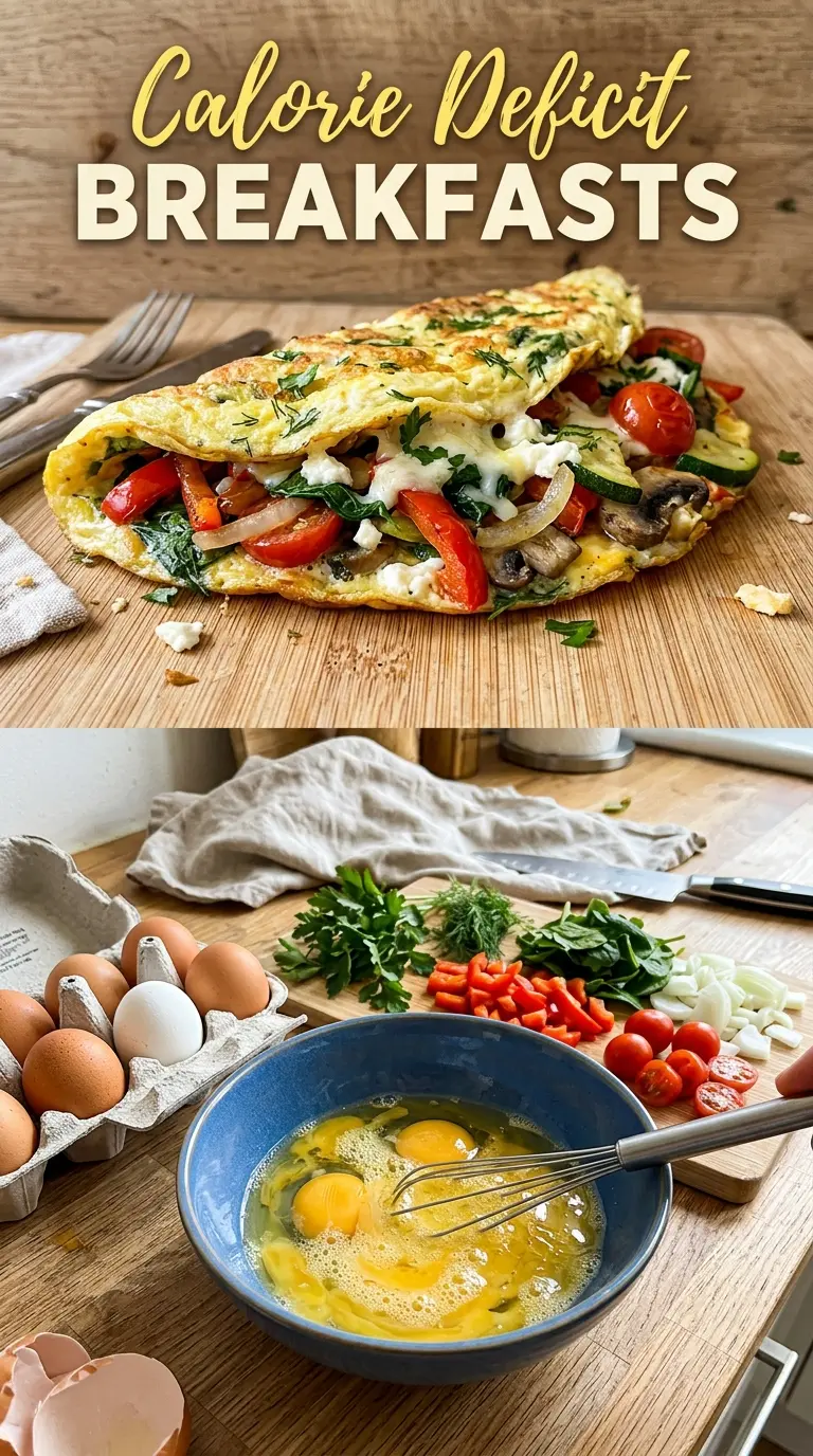 Calorie Deficit Breakfast Ideas light satisfying fresh wholesome