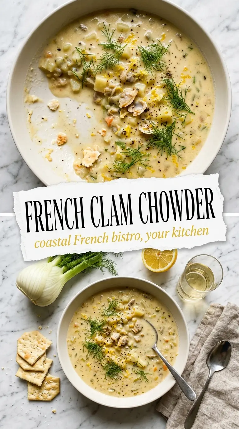 Clam chowder recipe creamy fennel pancetta