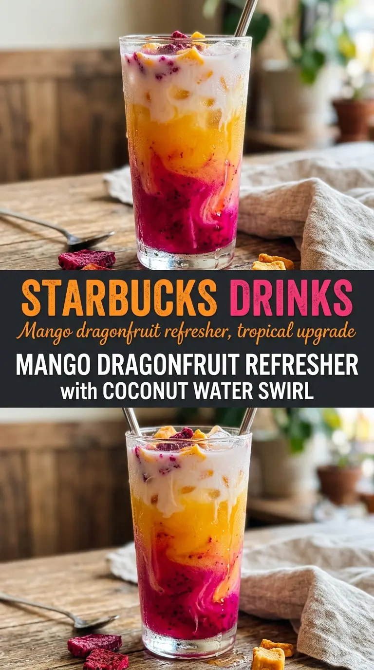 Starbucks Drinks Copycat layered iced drinks
