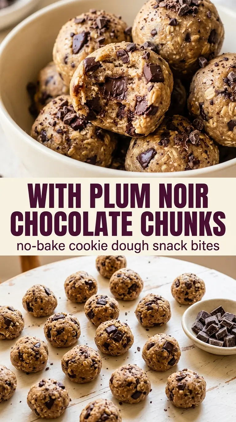 Cookie Dough Protein Balls rich fudgy bite-sized