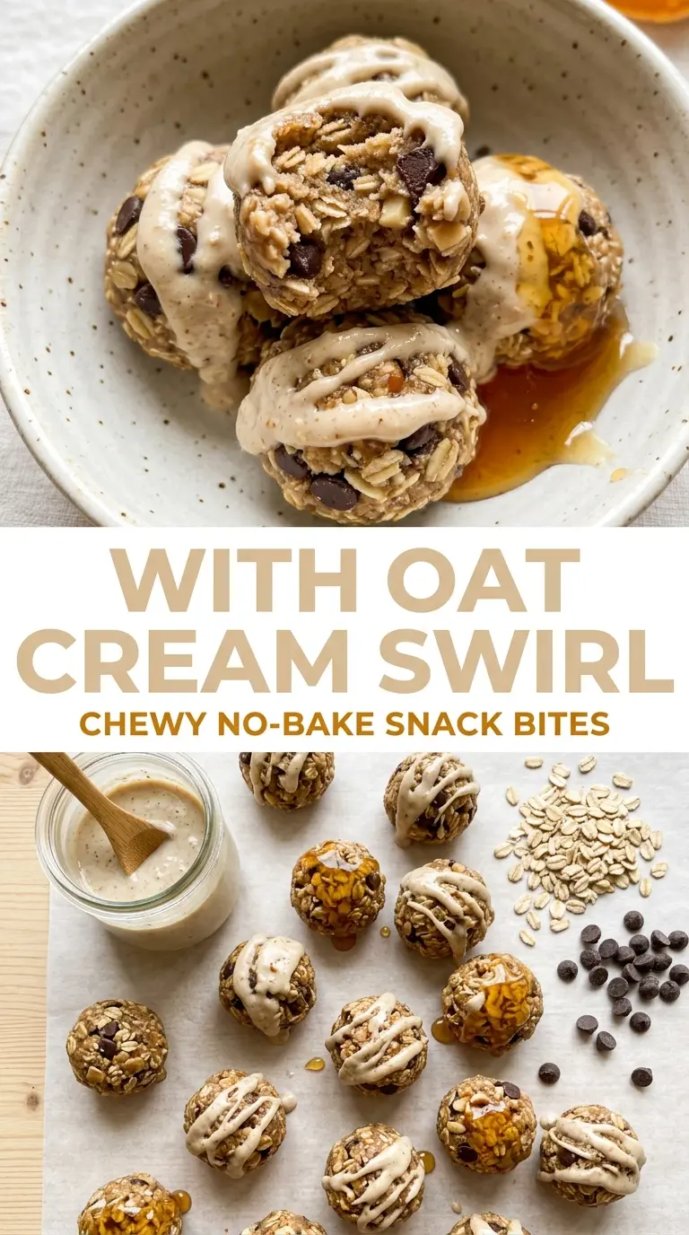 No-Bake Peanut Butter Oatmeal Energy Bites chewy chocolate-chip