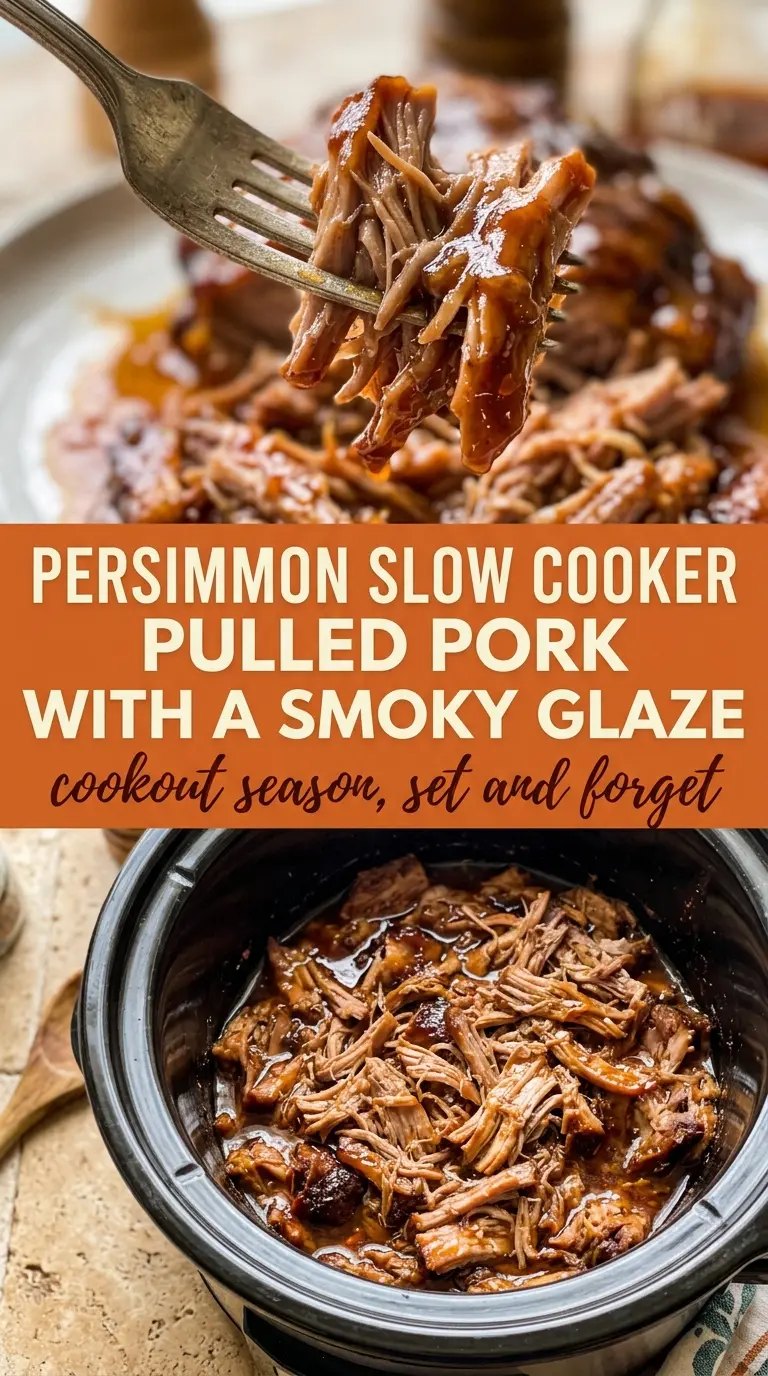 Slow Cooker Pulled Pork smoky tender