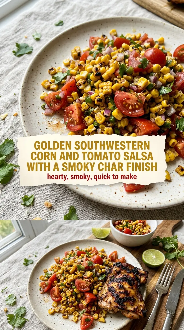 corn tomato salsa fresh colorful chunky
