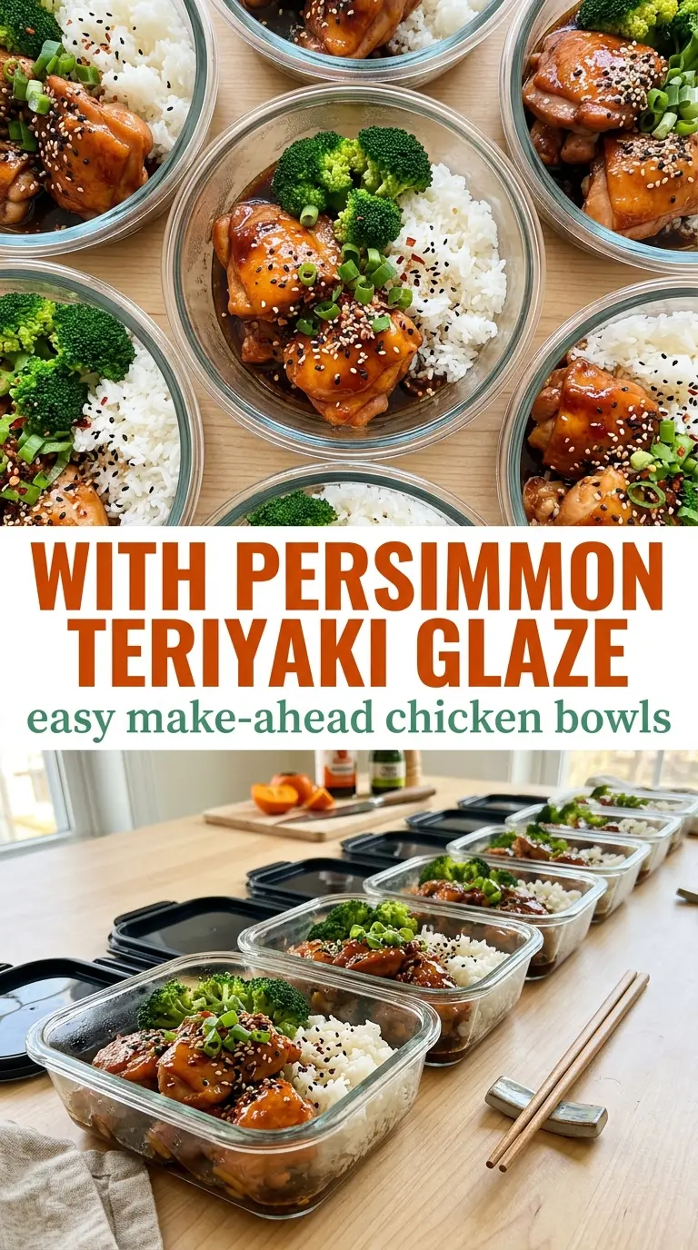 Teriyaki Chicken Meal Prep Bowls fresh flavorful vibrant