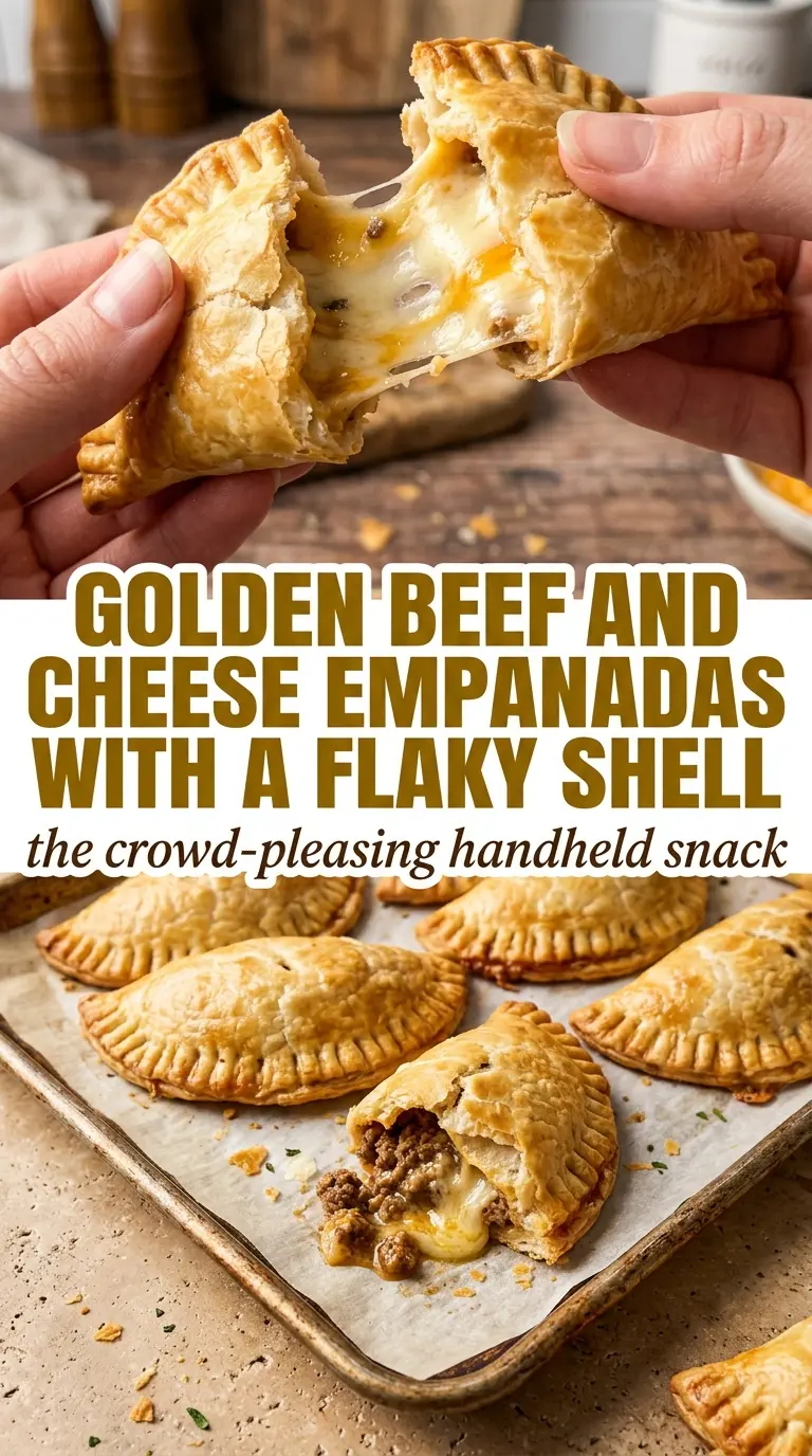 beef and cheese empanadas golden flaky crust savory filling