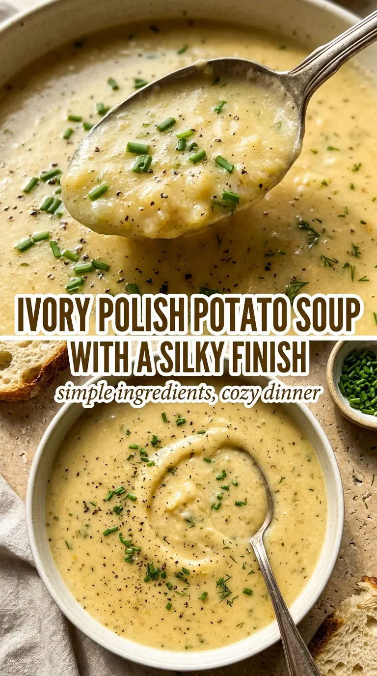 Polish Potato Soup creamy comforting